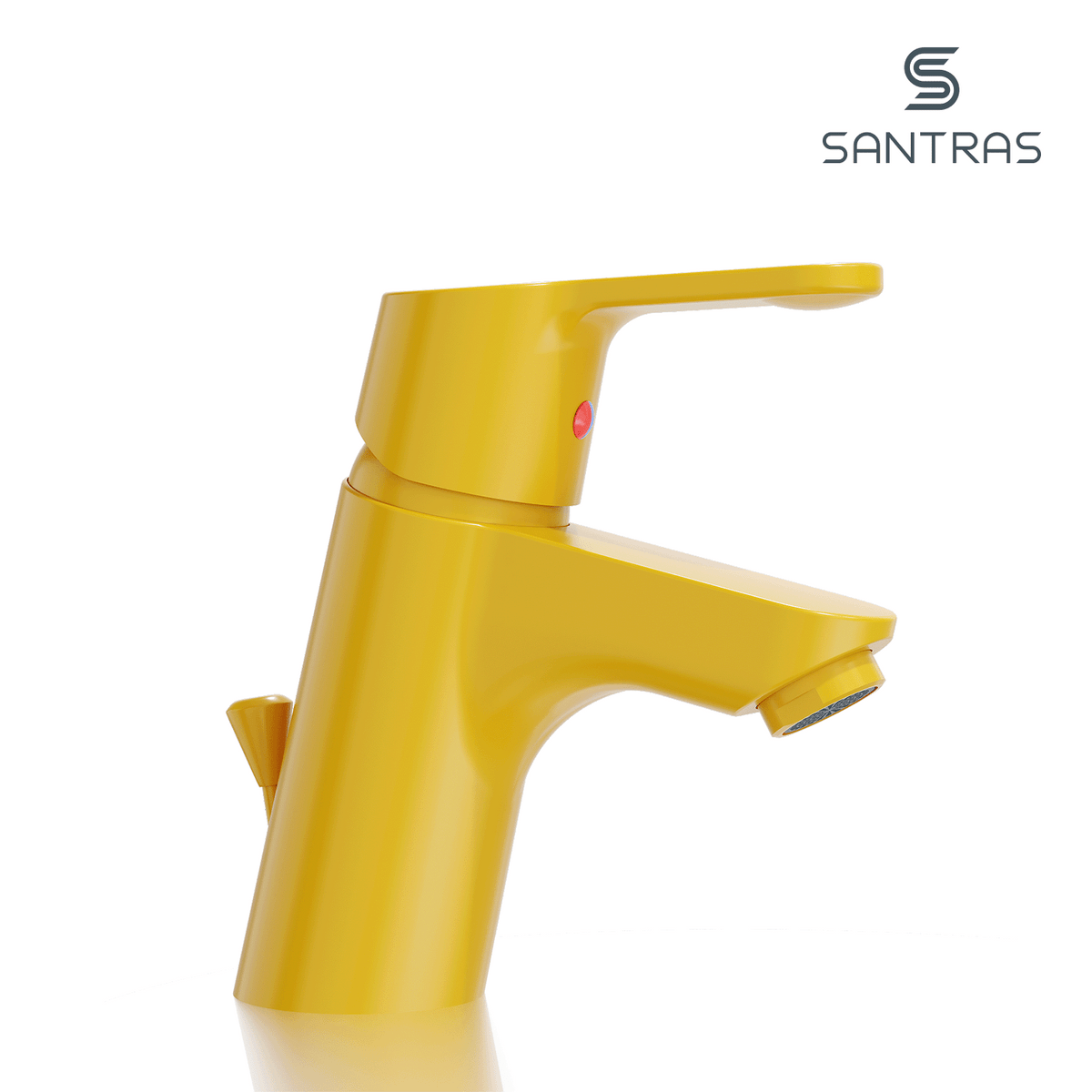 SANTRAS® Waschtischarmatur in Gelb