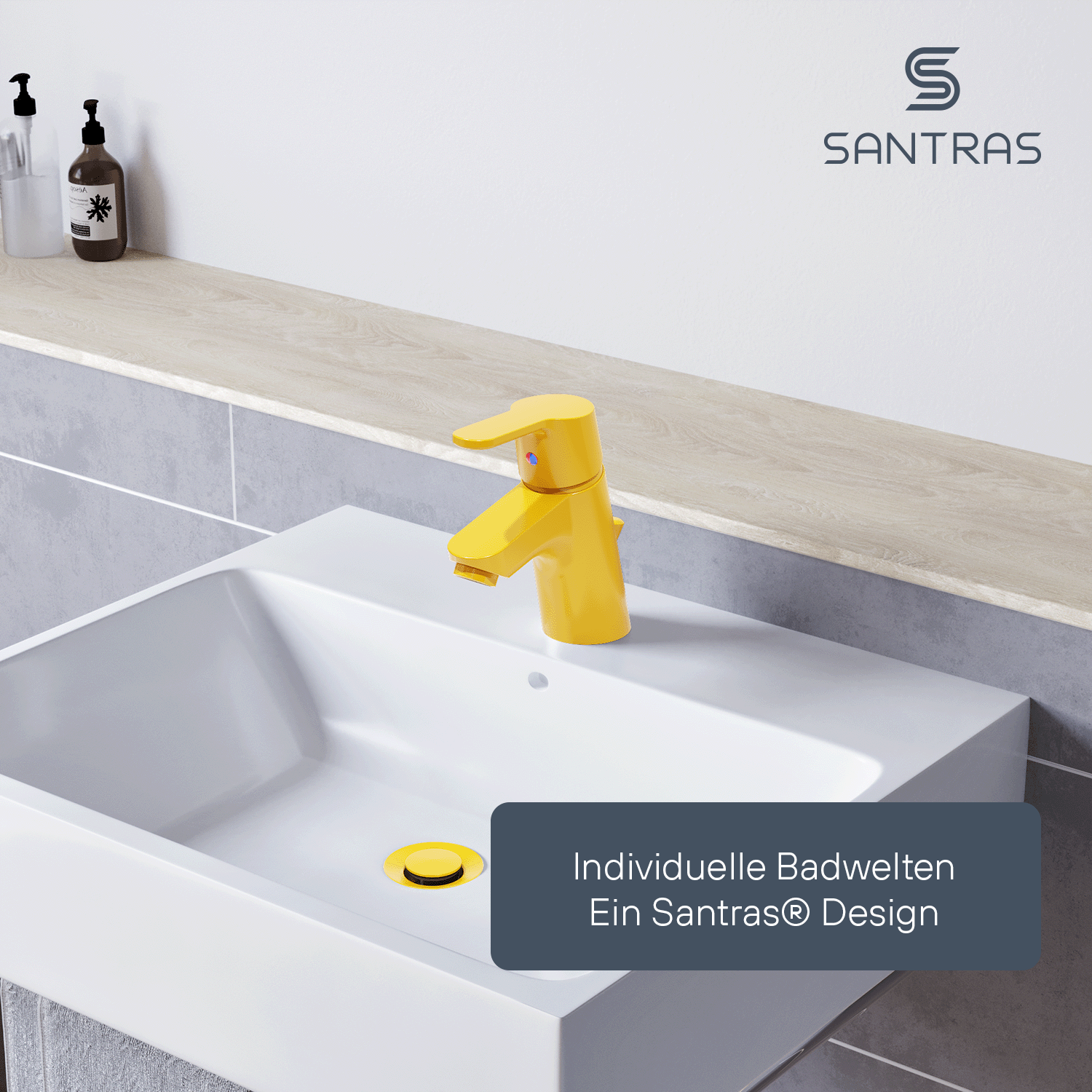 SANTRAS® Luftsprudler M24 in Gelb