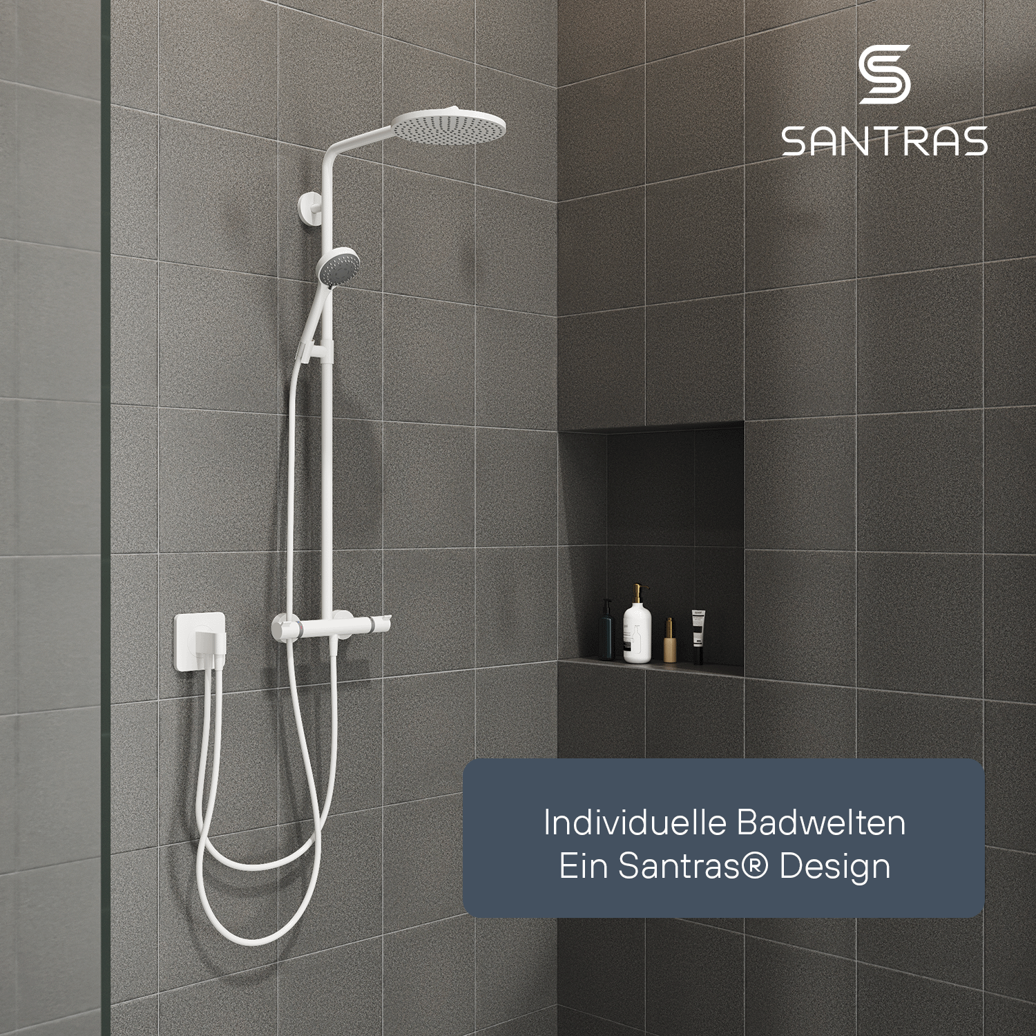 SANTRAS® Kunststoffschlauch in Weiß