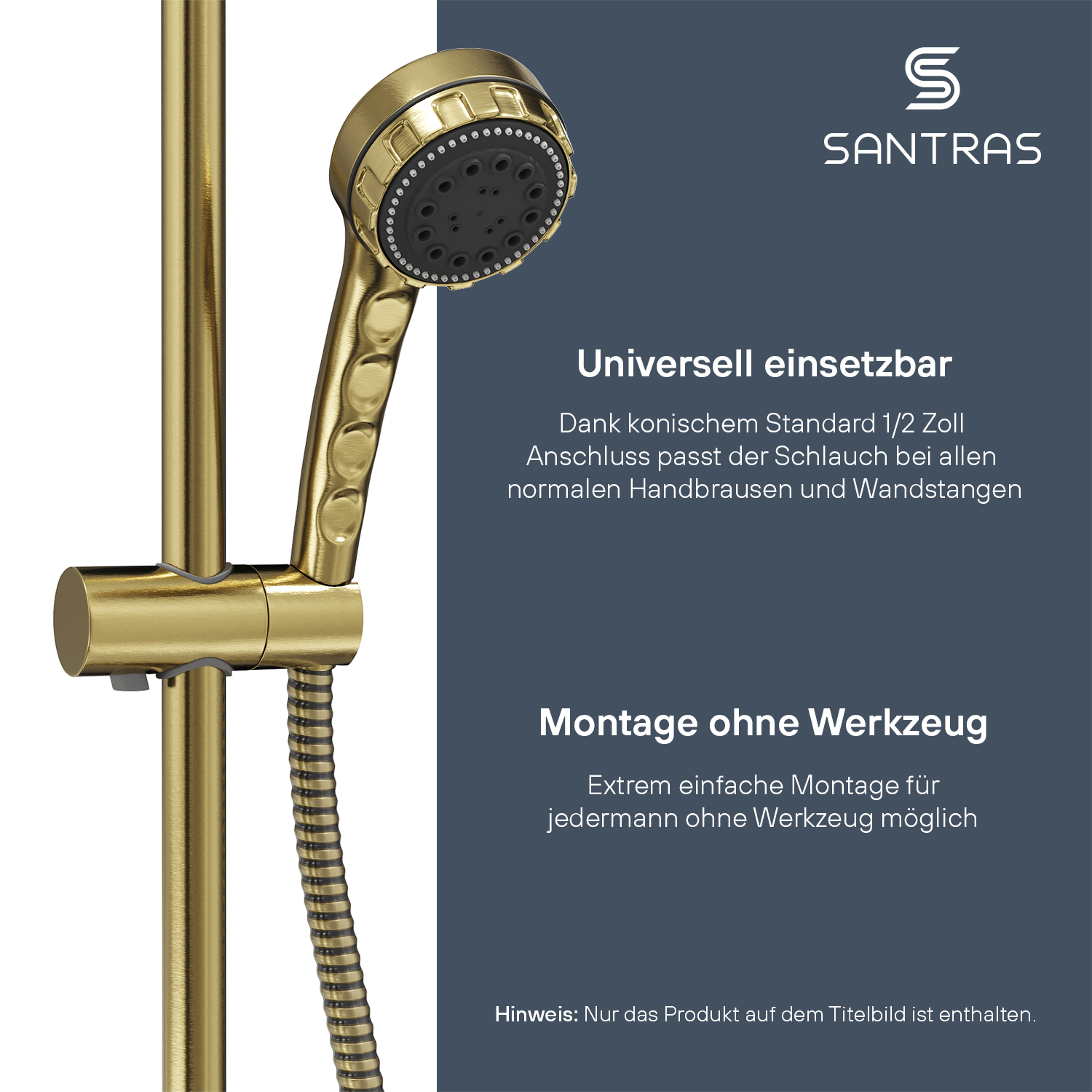 SANTRAS® Kunststoffschlauch in Bronze