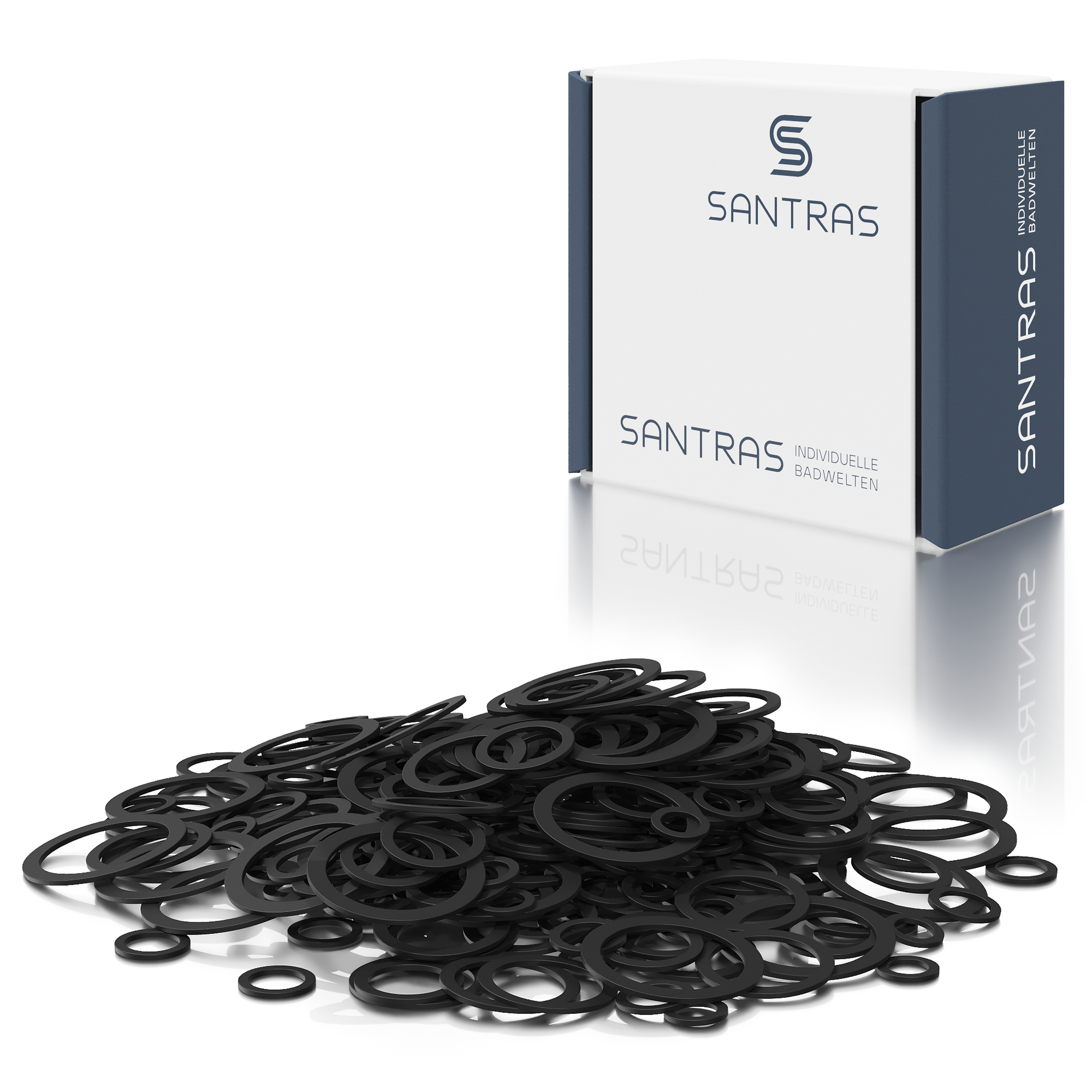SANTRAS® Flachdichtungen aus Gummi - Kleinpackung