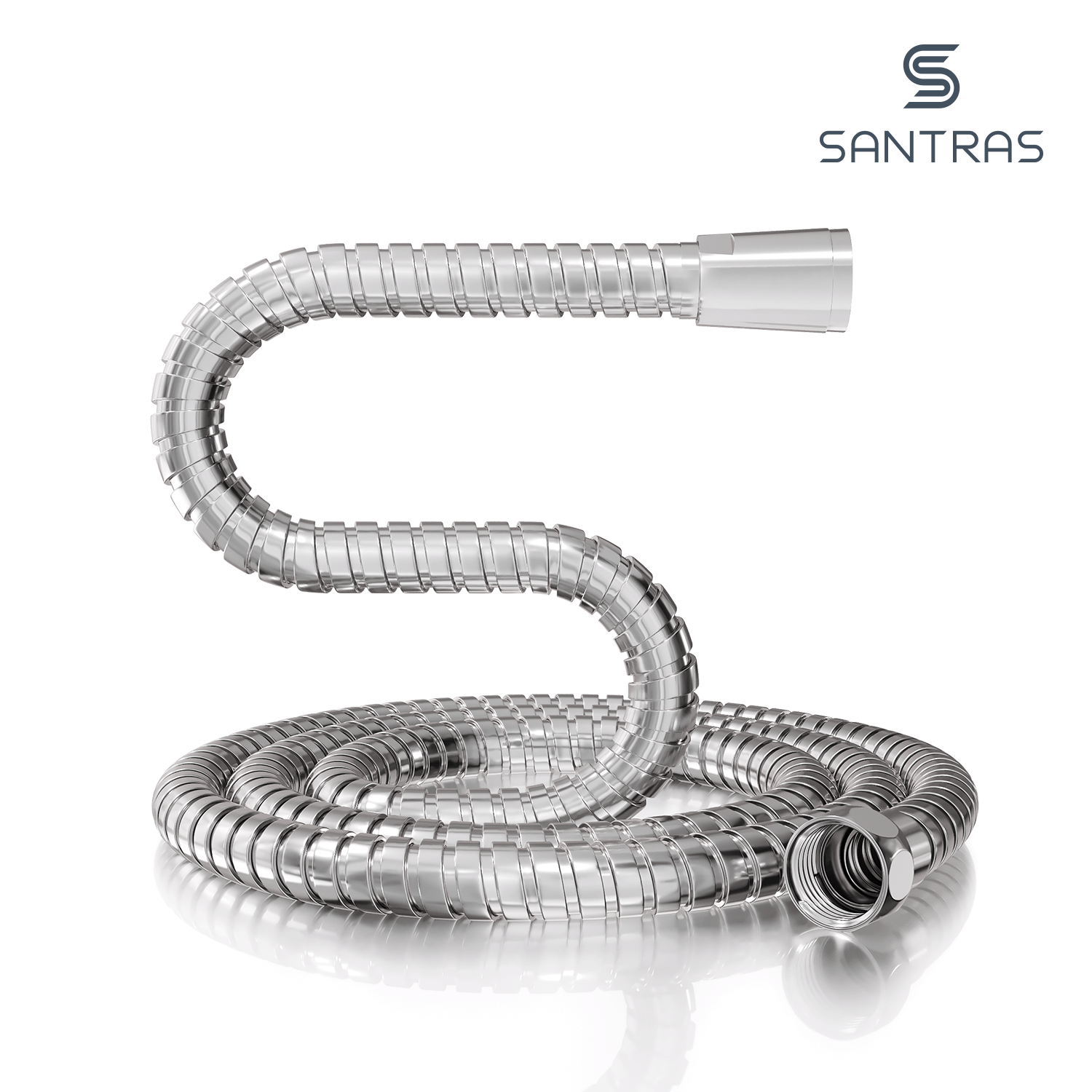 SANTRAS® Metallschlauch Konus x Mutter