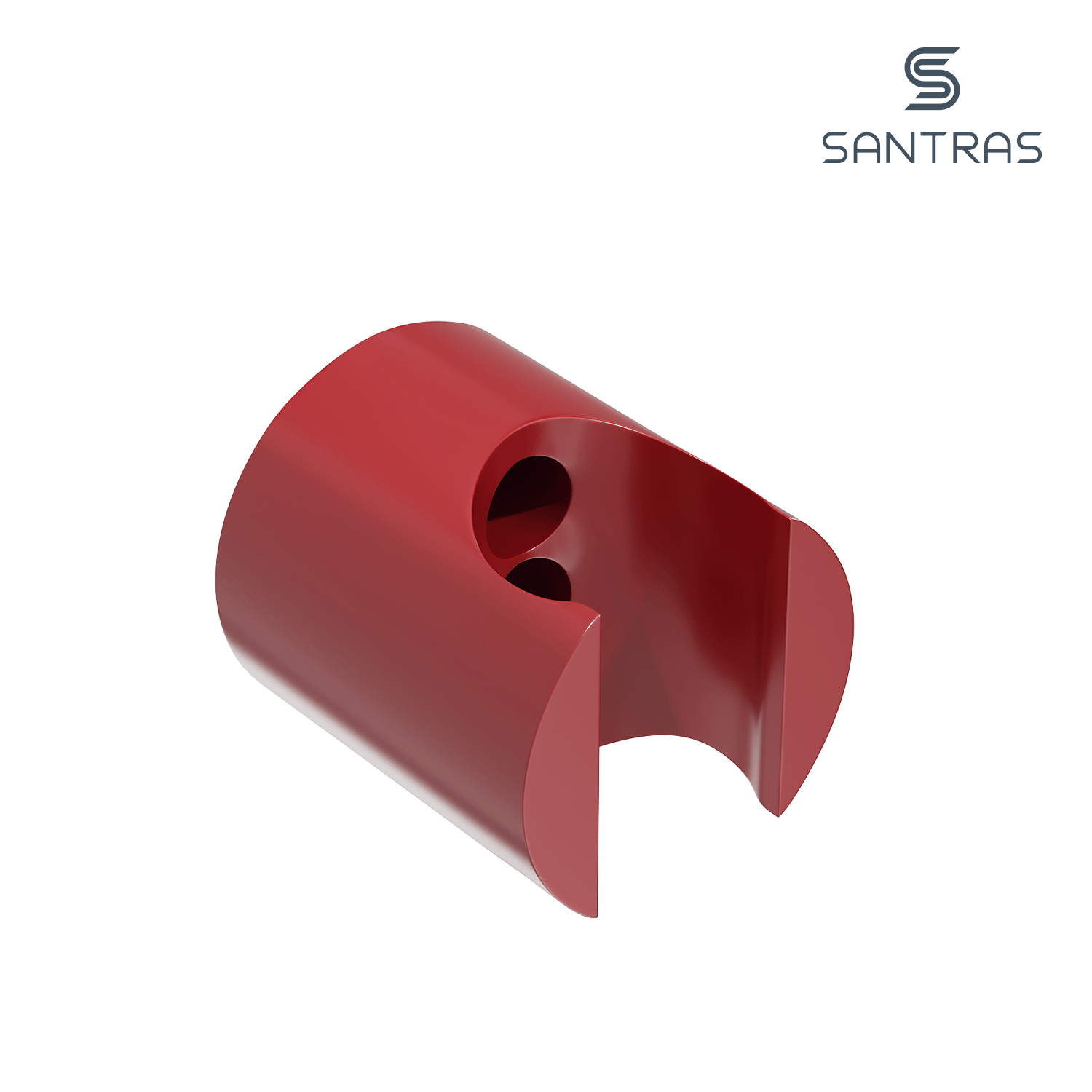 SANTRAS® Wandhalterung in Rot