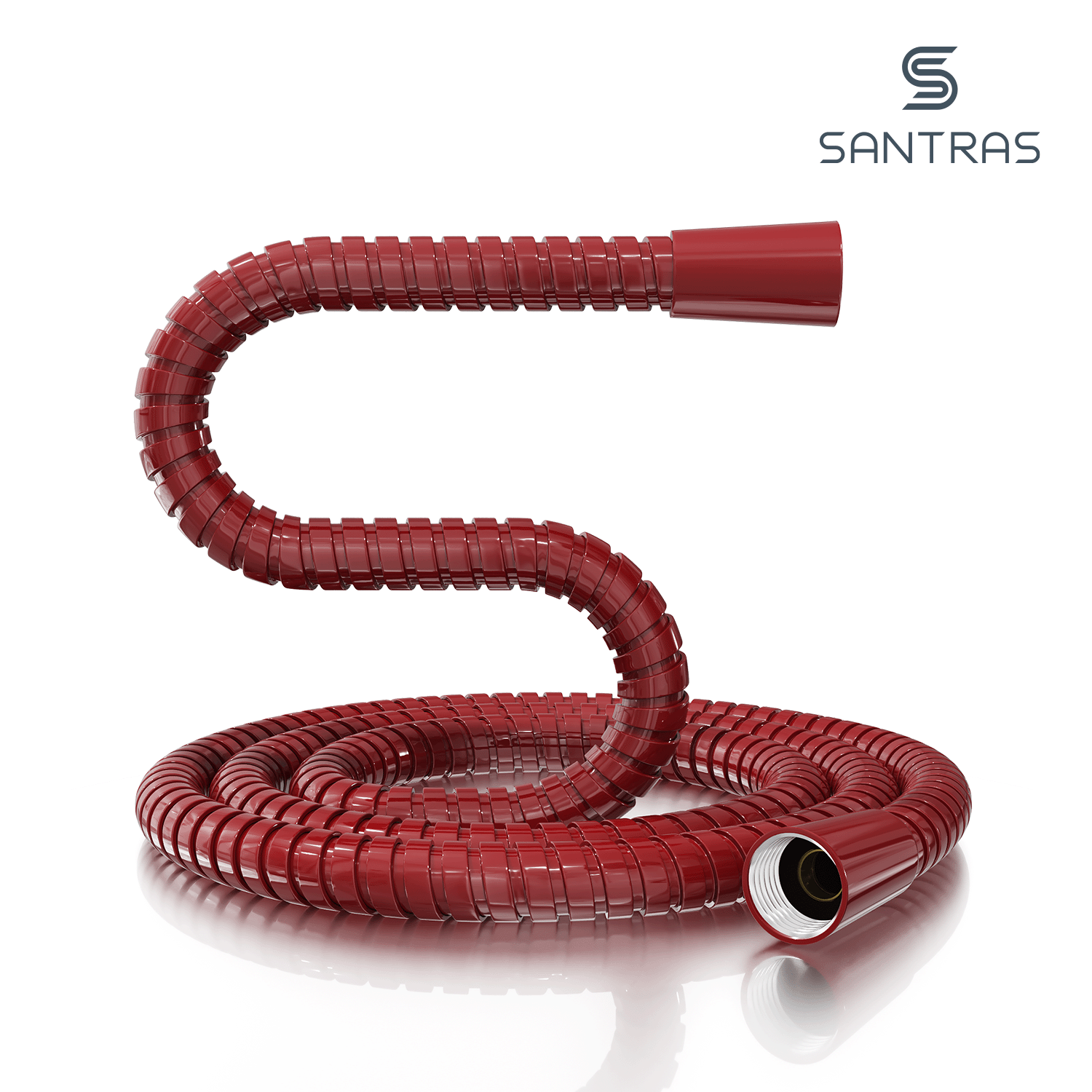 SANTRAS® Metallschlauch in Rot