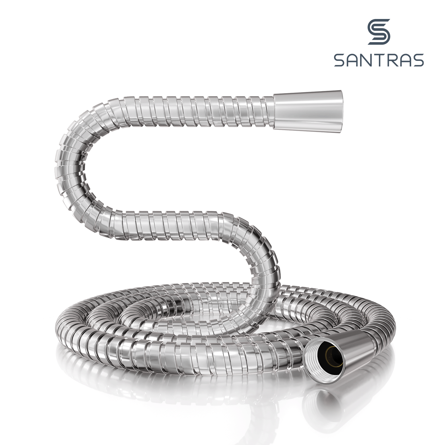 SANTRAS® Metallschlauch in Chrom
