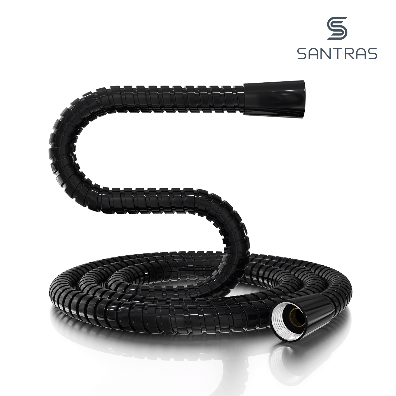 SANTRAS® Metallschlauch in Schwarz