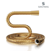 SANTRAS® Metallschlauch in Gold (24 Karat)