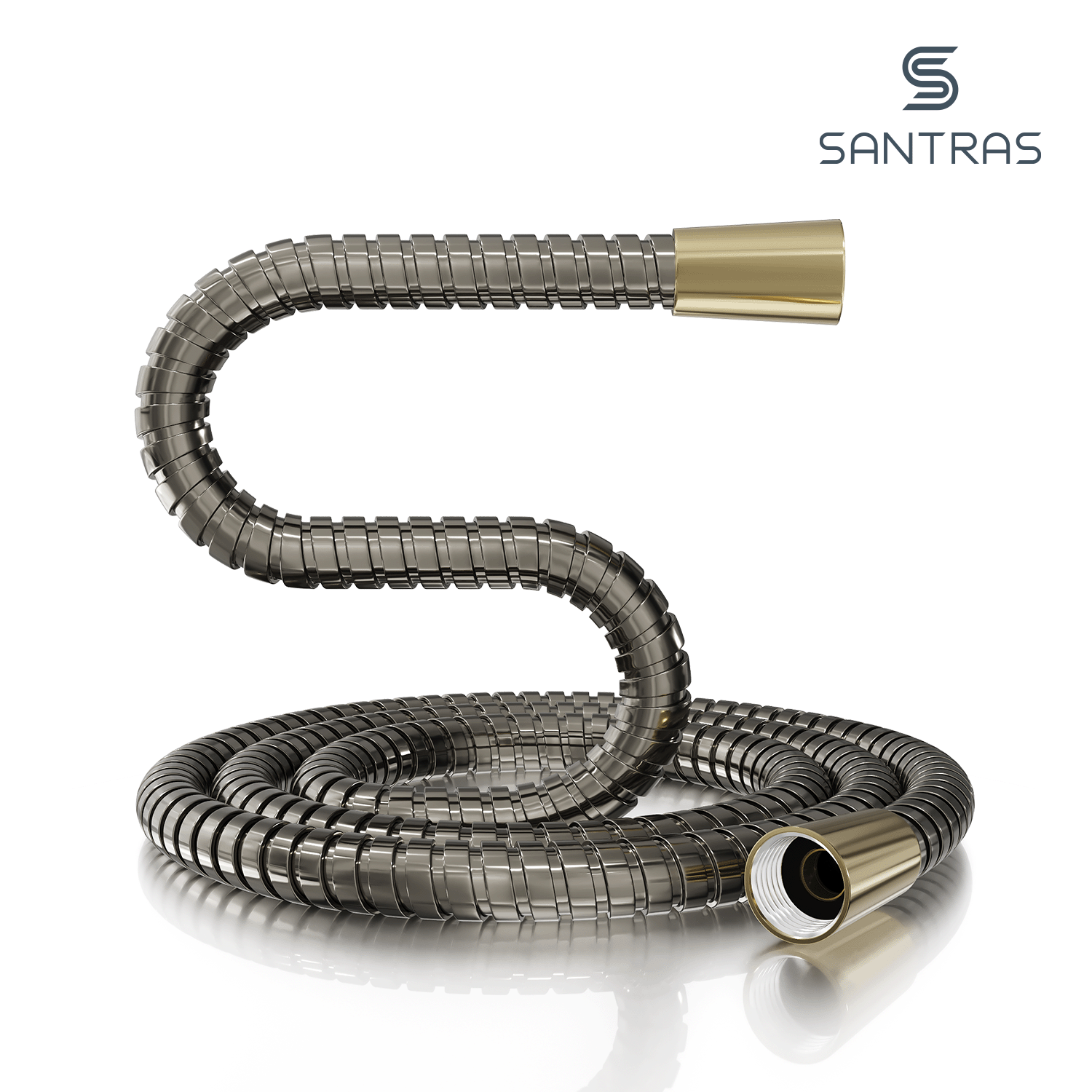 SANTRAS® Metallschlauch in Aranja / Edelmessing