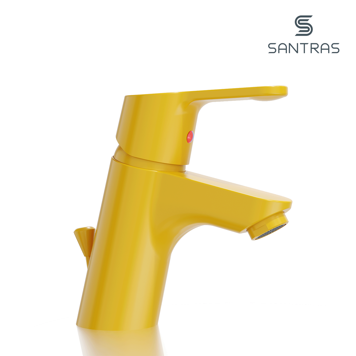 SANTRAS® Waschtischarmatur in Gelb