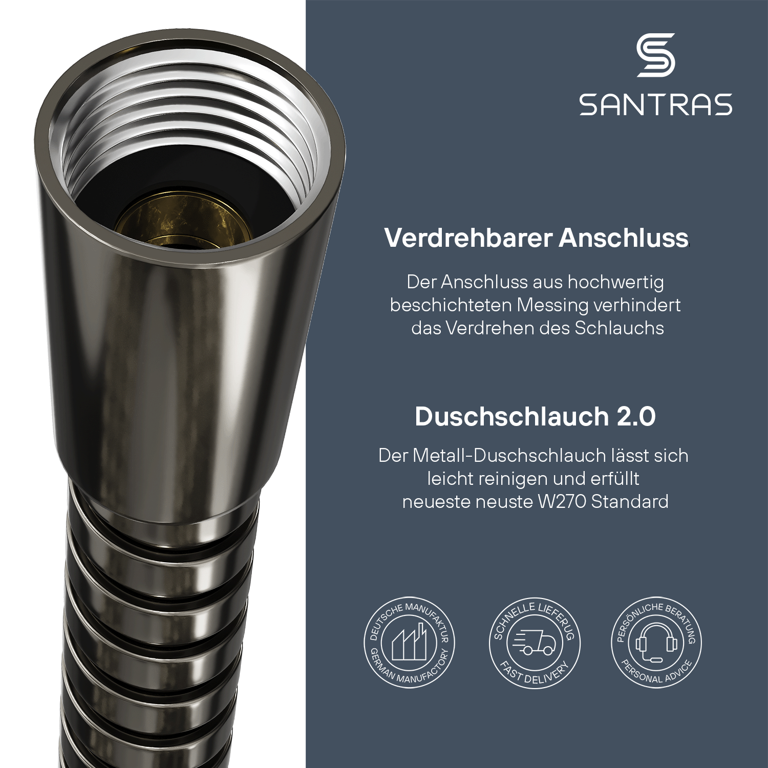 SANTRAS® Metallschlauch in Aranja