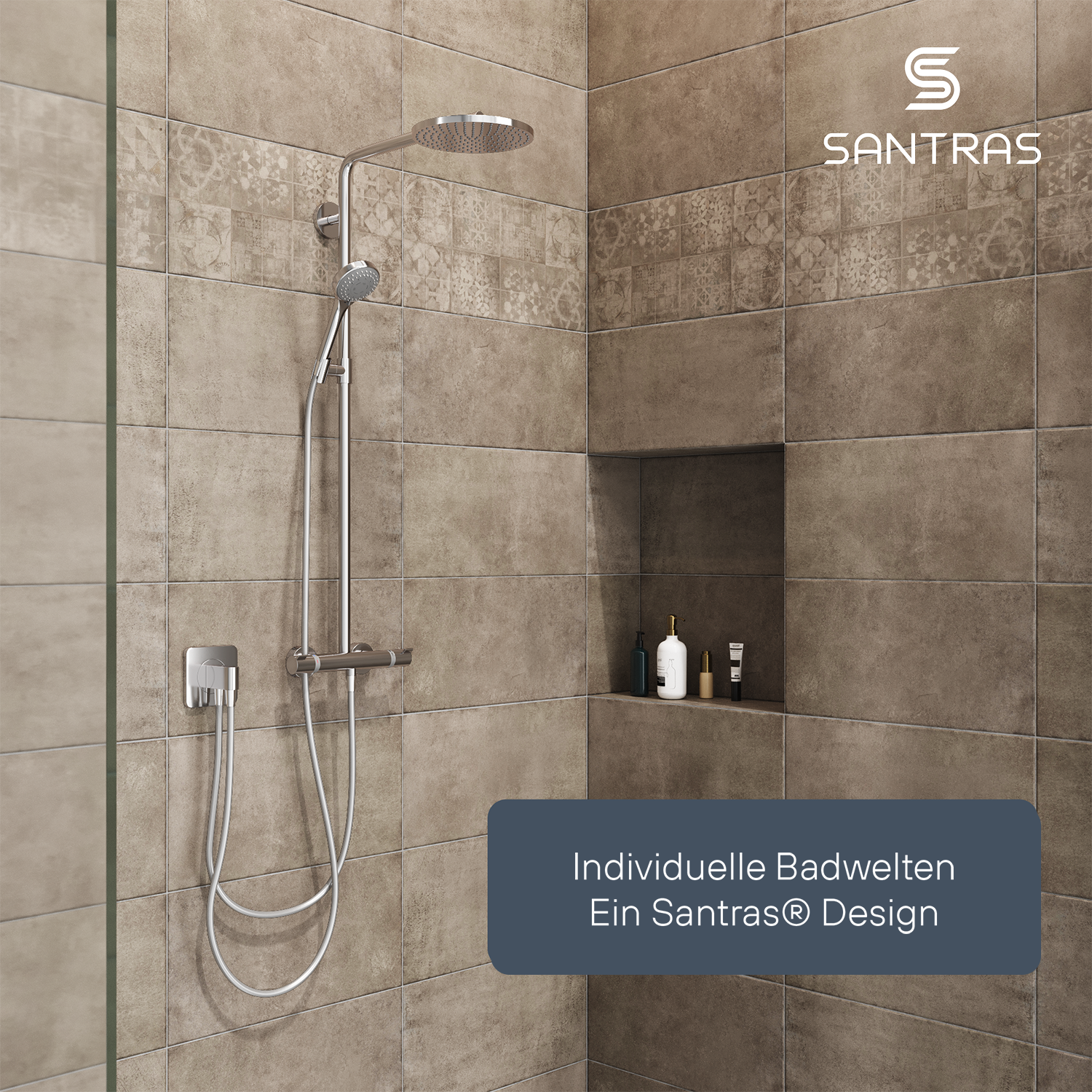 SANTRAS® Handbrause Platinum